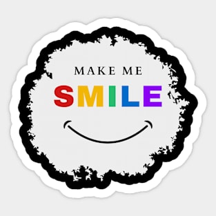 Make Me Smile Sticker